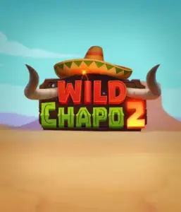 Embark on the colorful Mexican desert with Wild Chapo 2 slot by Relax Gaming, highlighting a whimsical bull wearing a sombrero against a serene desert backdrop. This graphic captures the charm and humor of the game, great for those who love culturally inspired slots, delivering a captivating adventure.