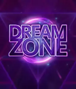 Enter the vibrant realm of the Dream Zone game by ELK Studios, showcasing a brilliant purple and blue cosmic backdrop with the futuristic logo illuminated brightly. This graphic captures a dream-like atmosphere, perfect for those enchanted by otherworldly themes, delivering a thrilling escape.